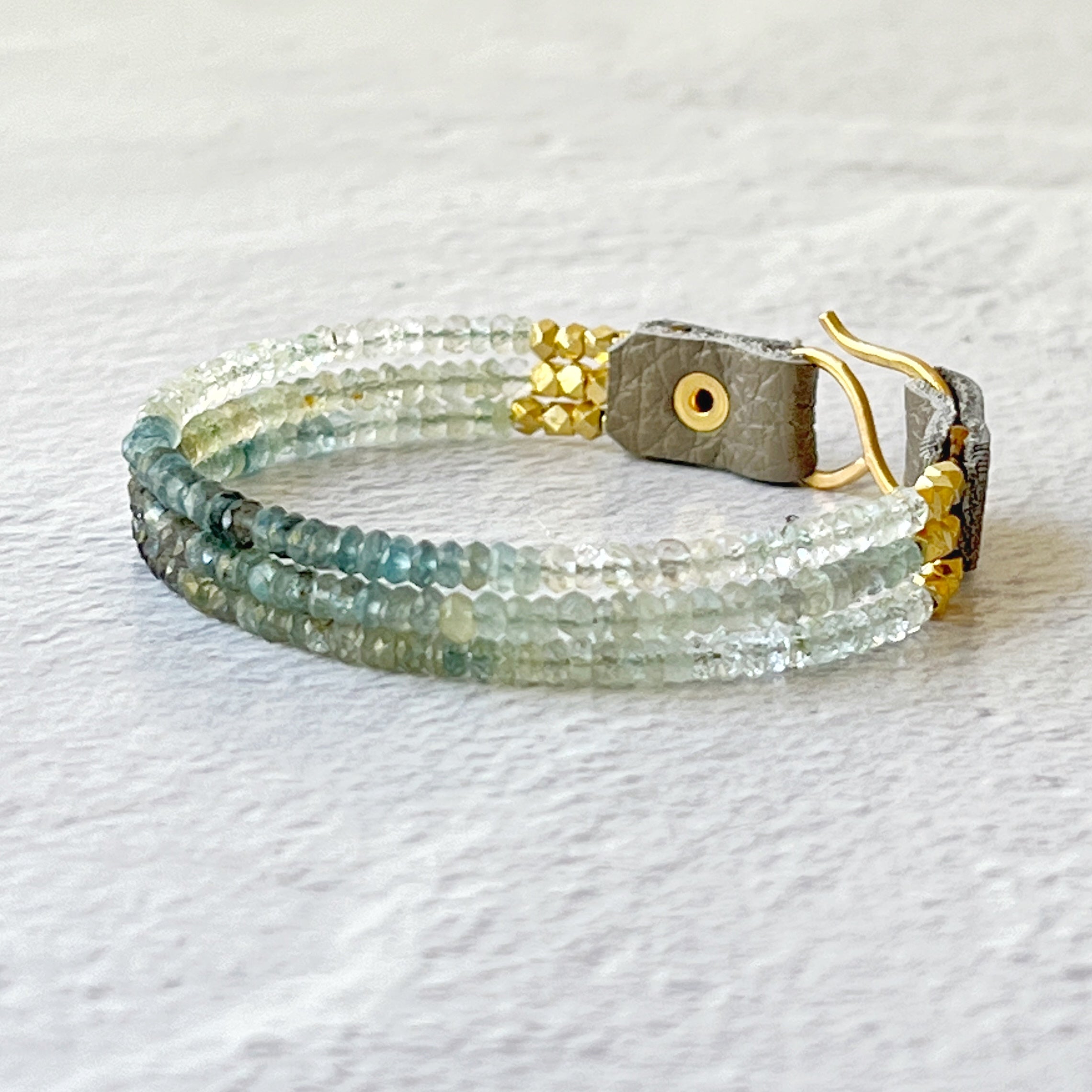 Napa Bracelet Moss Aquamarine