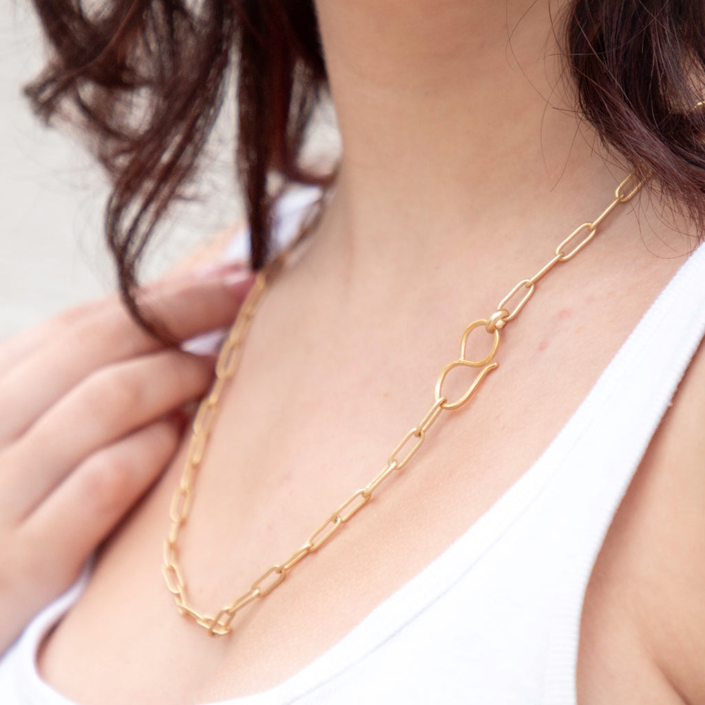 Paperclip Necklace — Alexia Viola Napa Valley