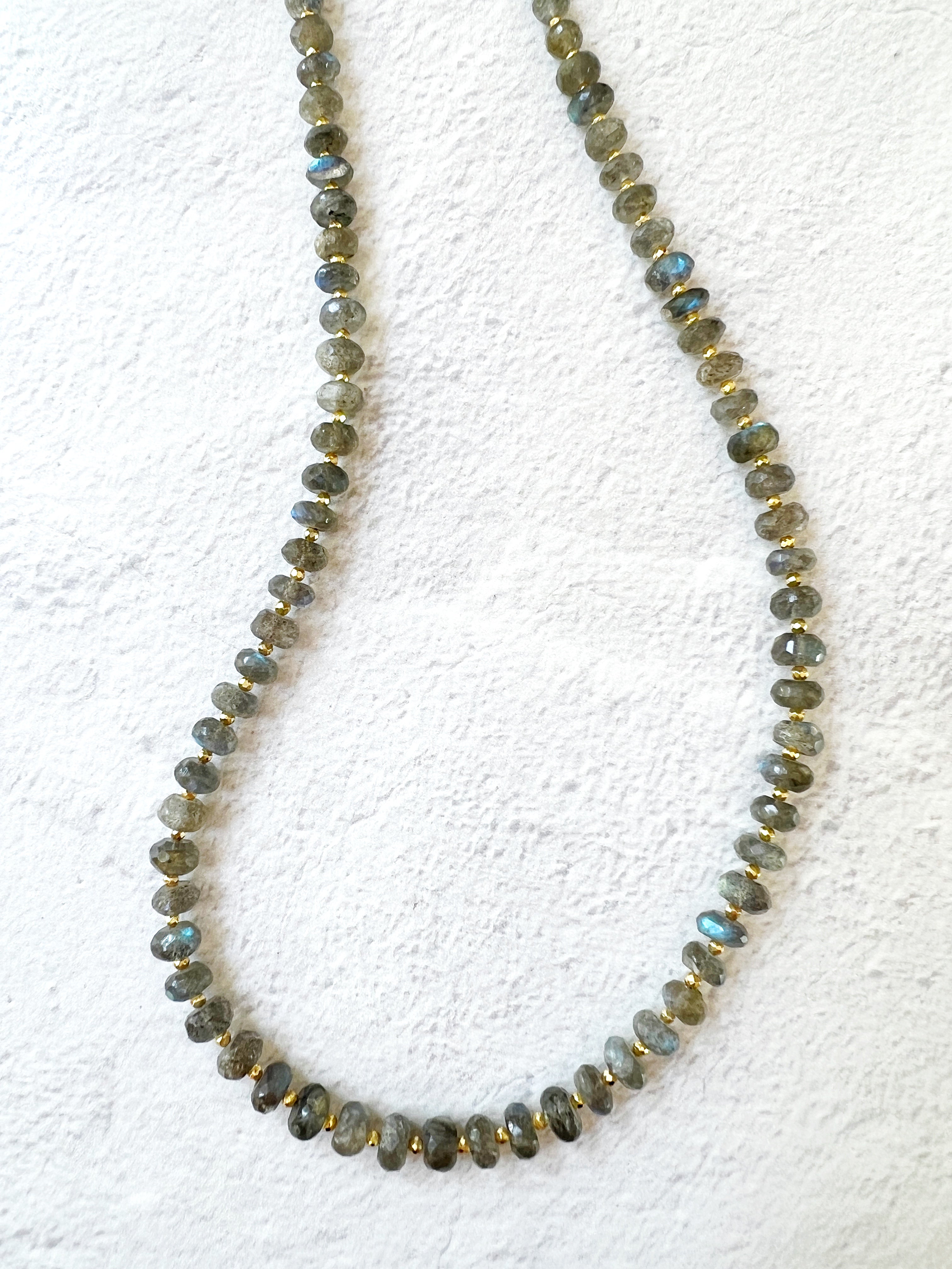 Brannan Necklace Labradorite