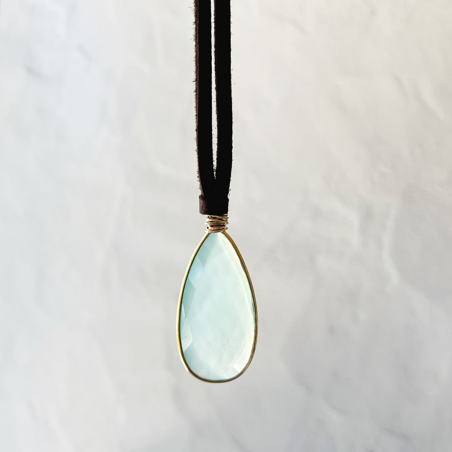 Helena Pendant Chalcedony