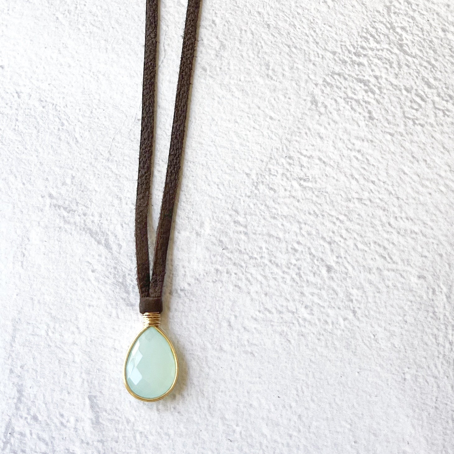 Helena Mini Pendant Chalcedony