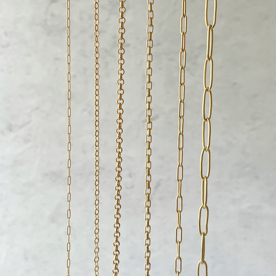 Flat Cable Chain Necklace