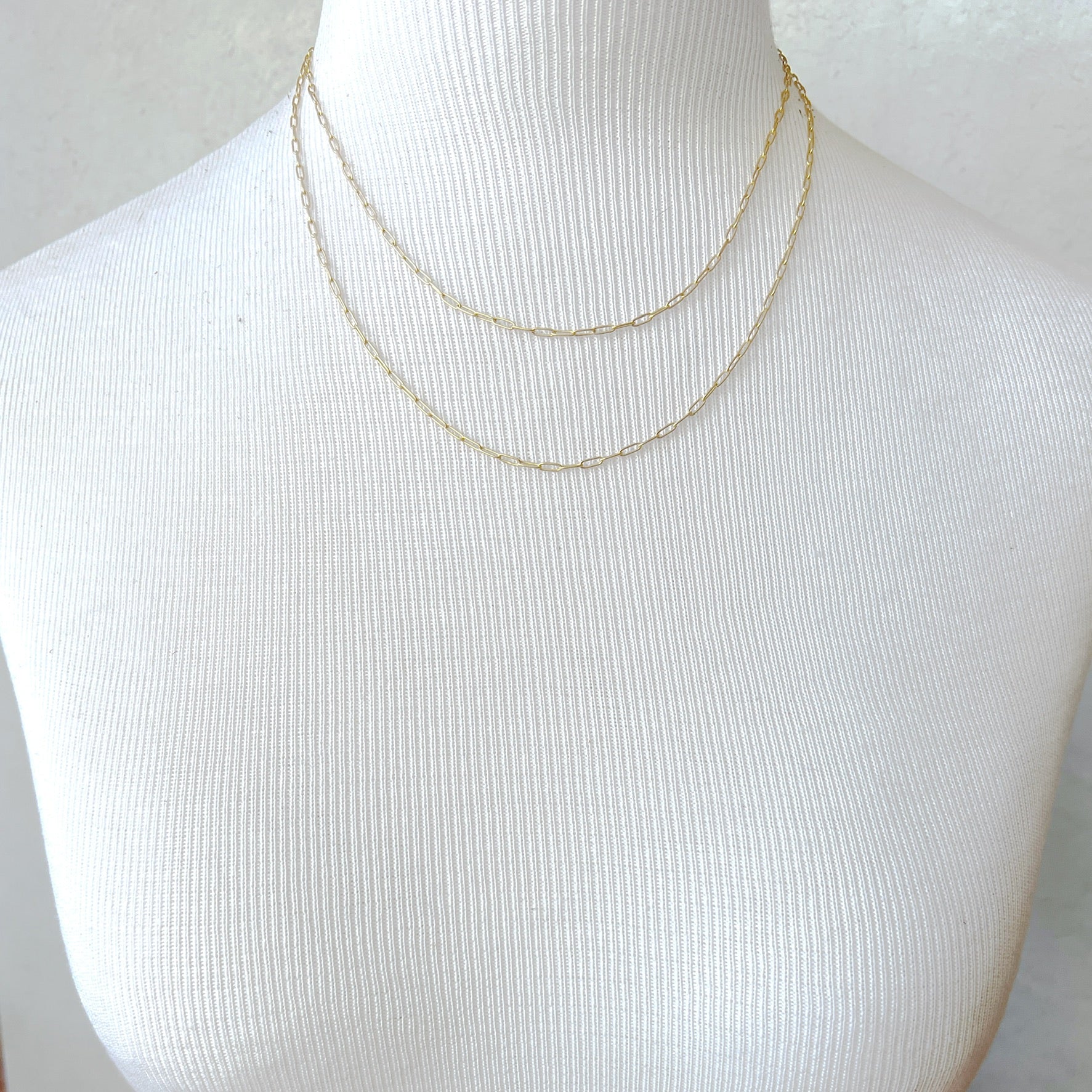 Paperclip Demi Necklace