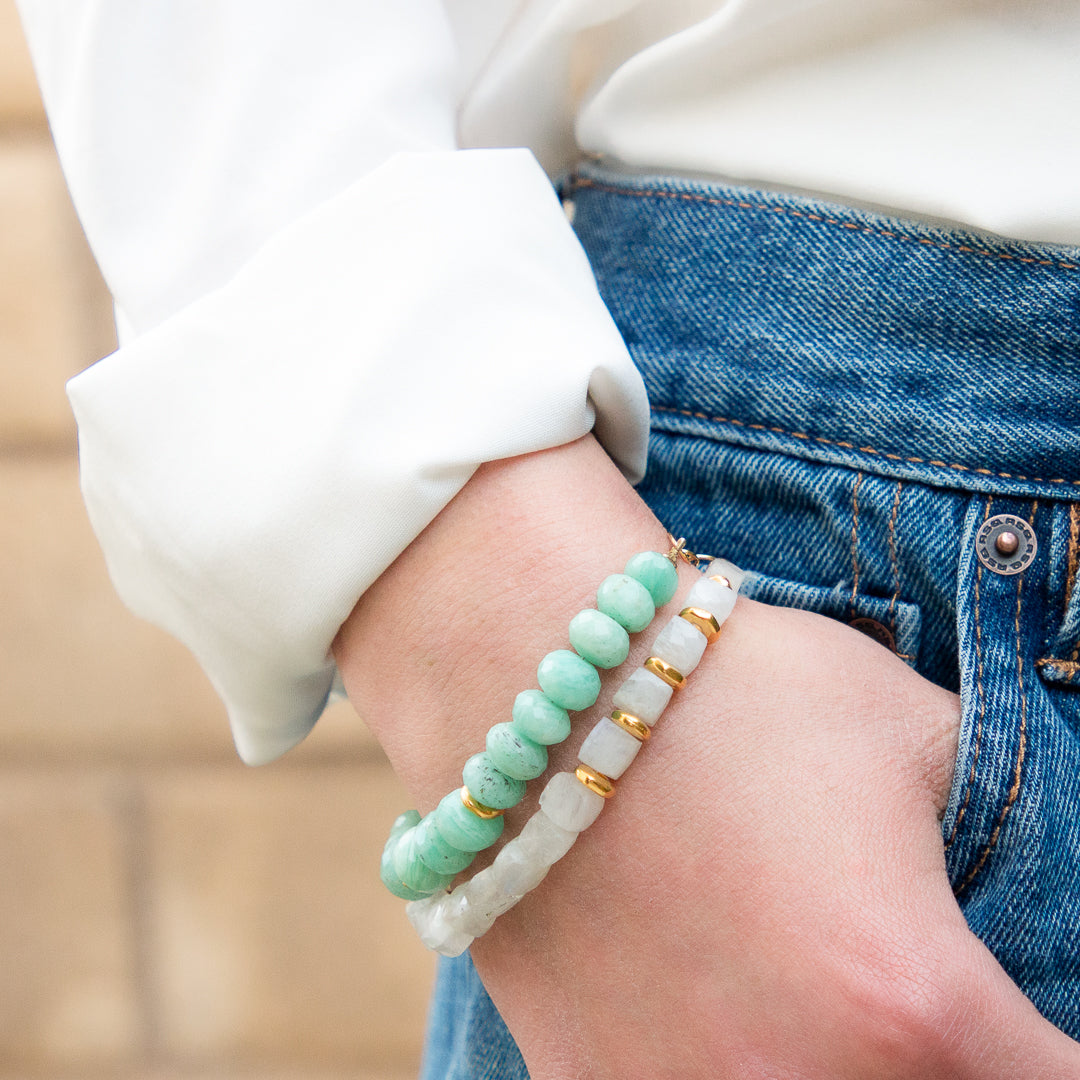 Bay Street Bracelet, Amazonite