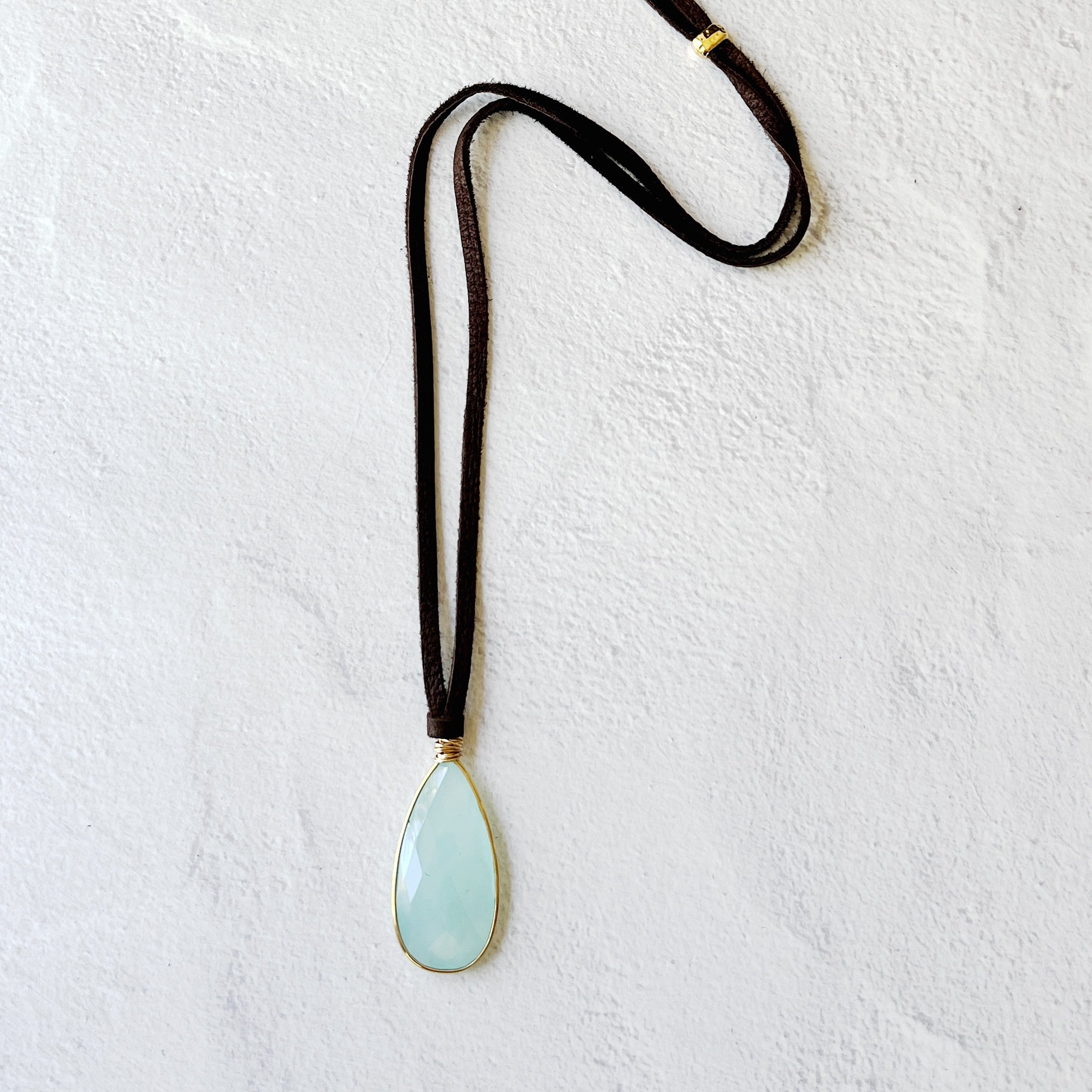 Helena Pendant Chalcedony