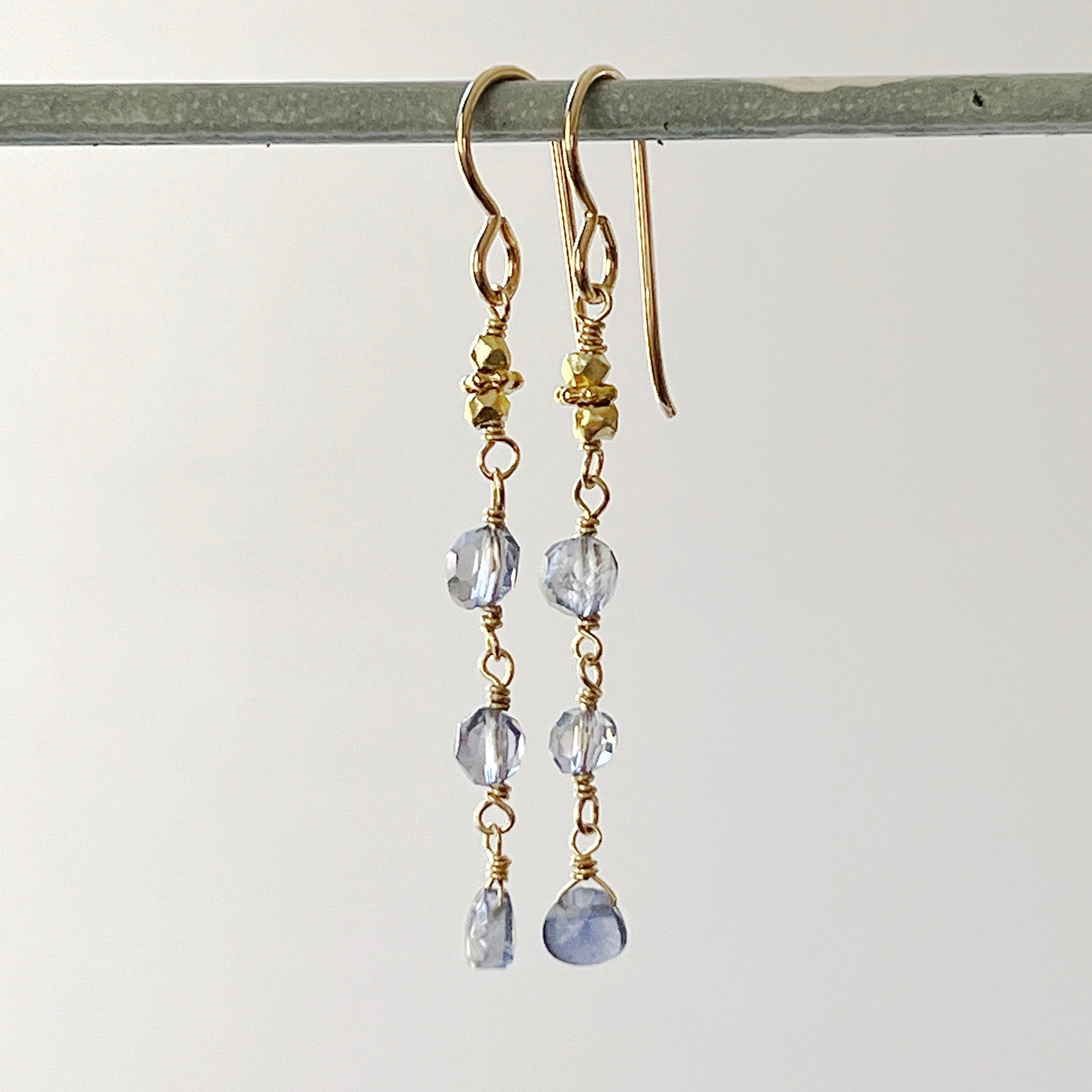 Margine Earrings Iolite