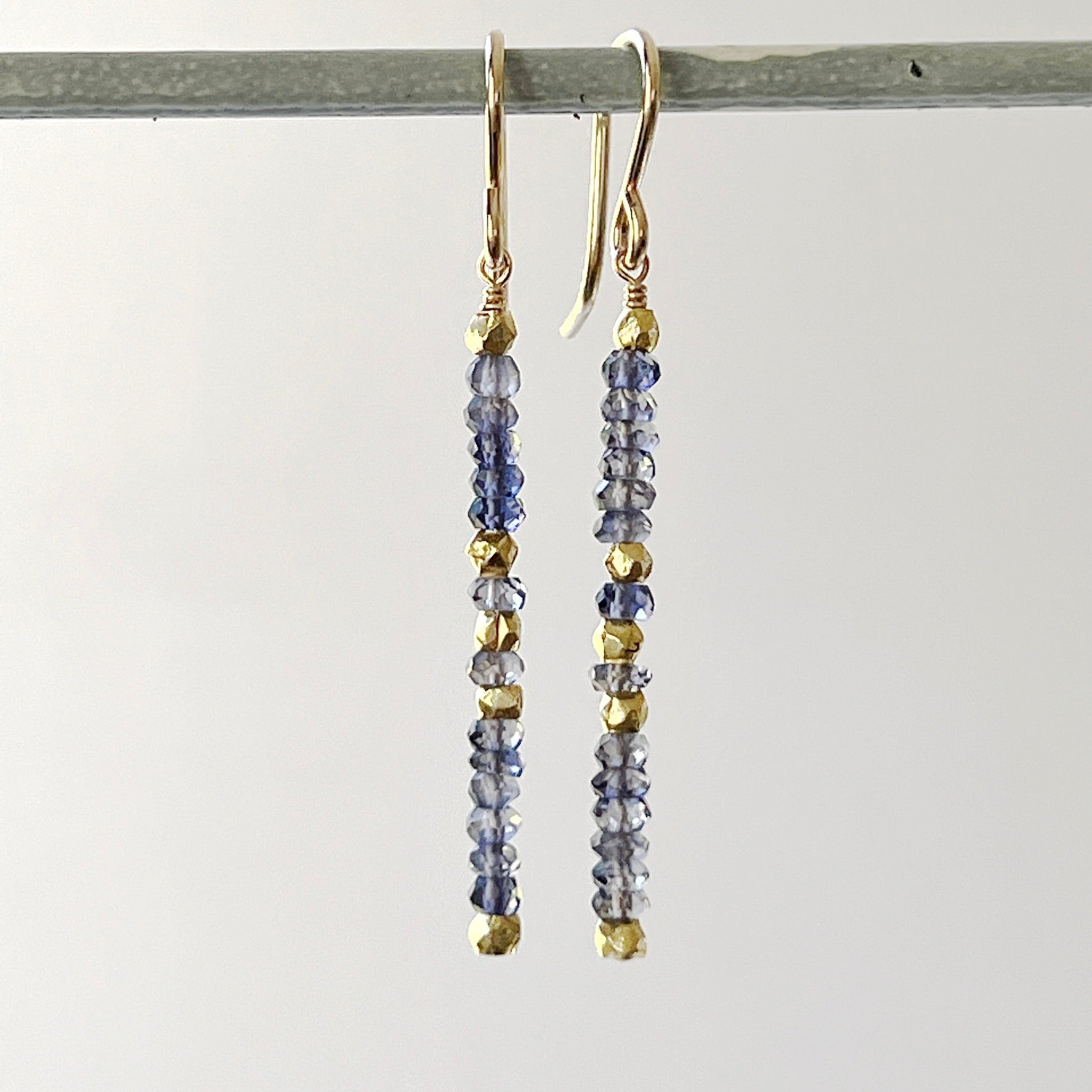 Kortum Earrings Iolite