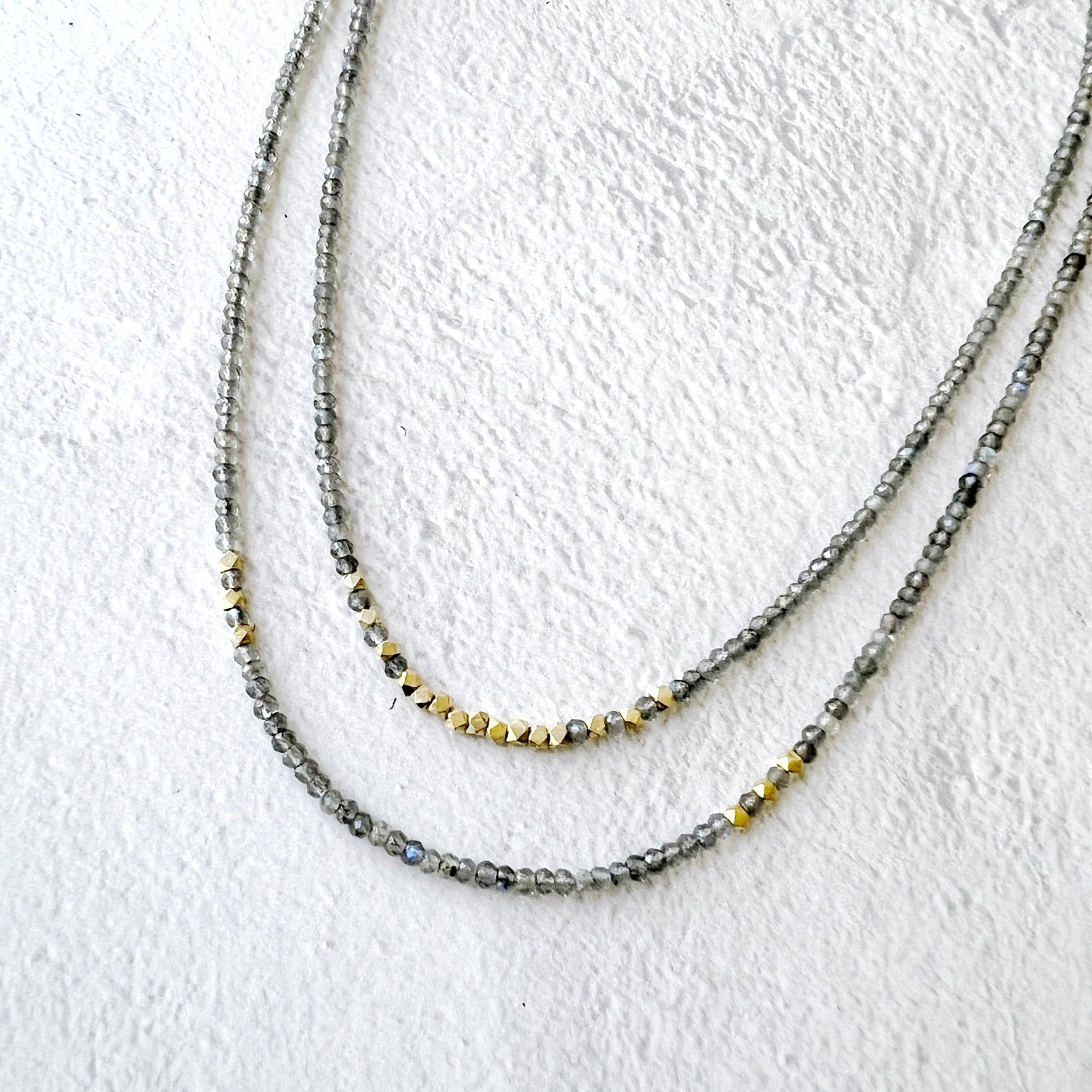 Kortum Layered Necklace Labradorite