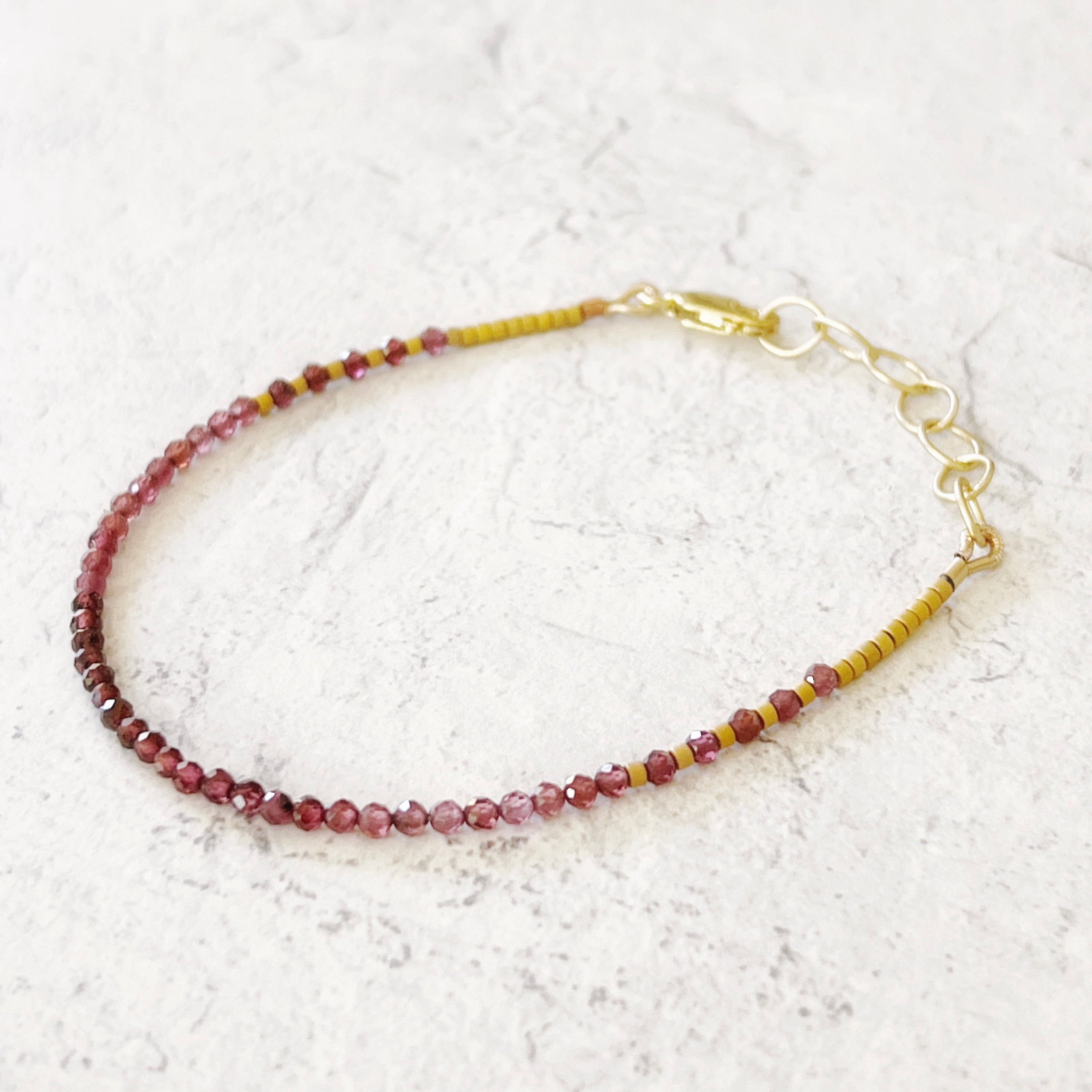 Elegance Bracelet Garnet