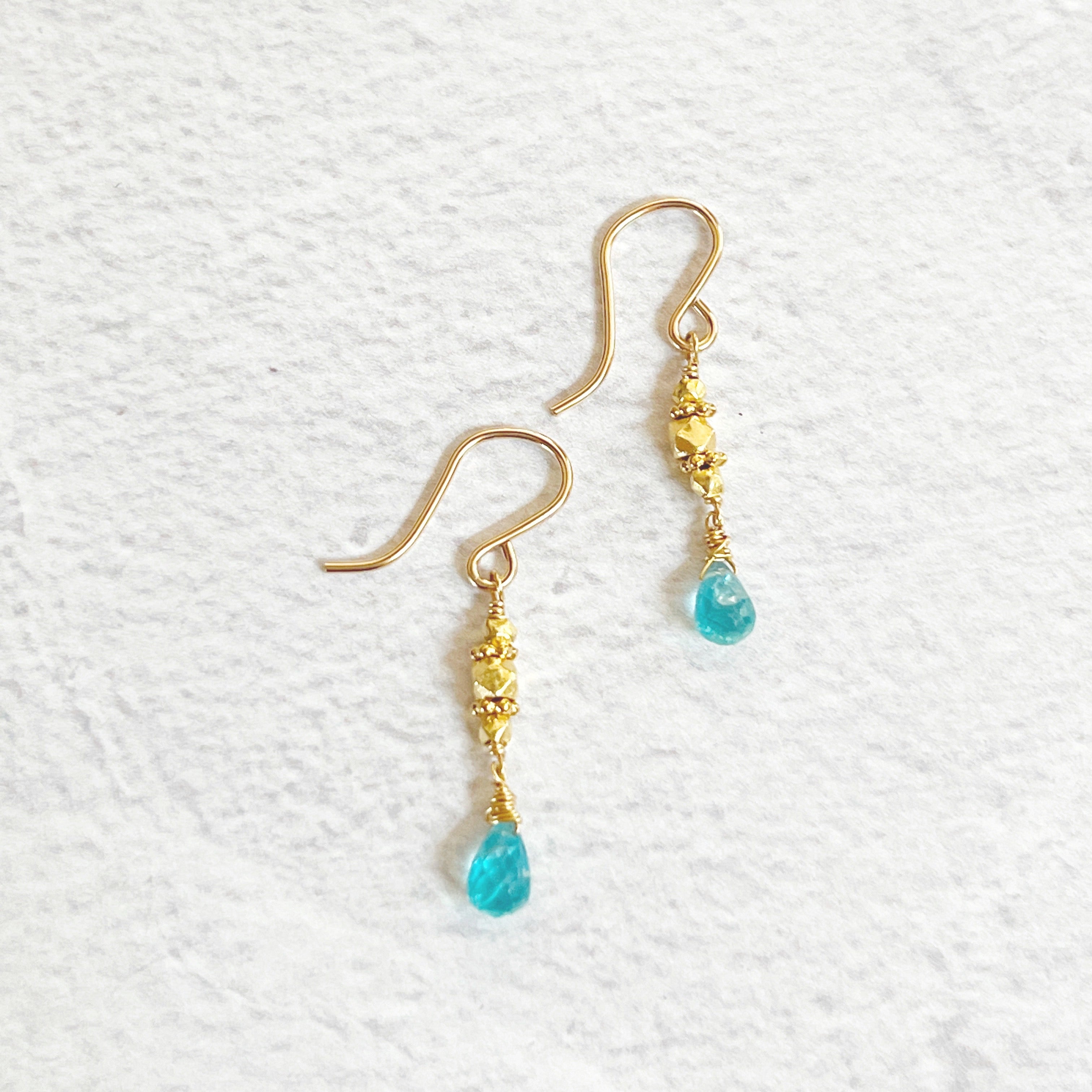 Maya Earrings Apatite