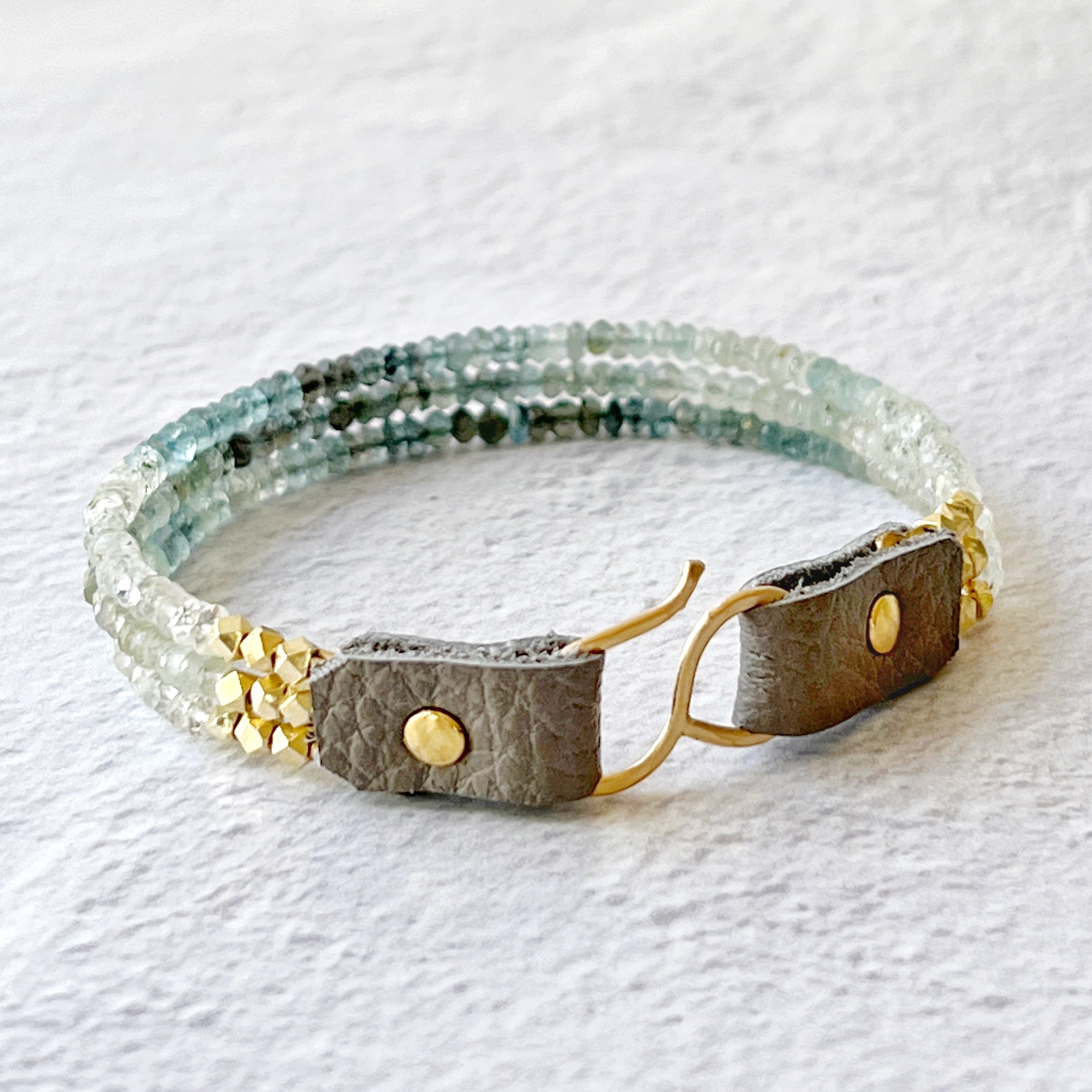 Napa Bracelet Moss Aquamarine
