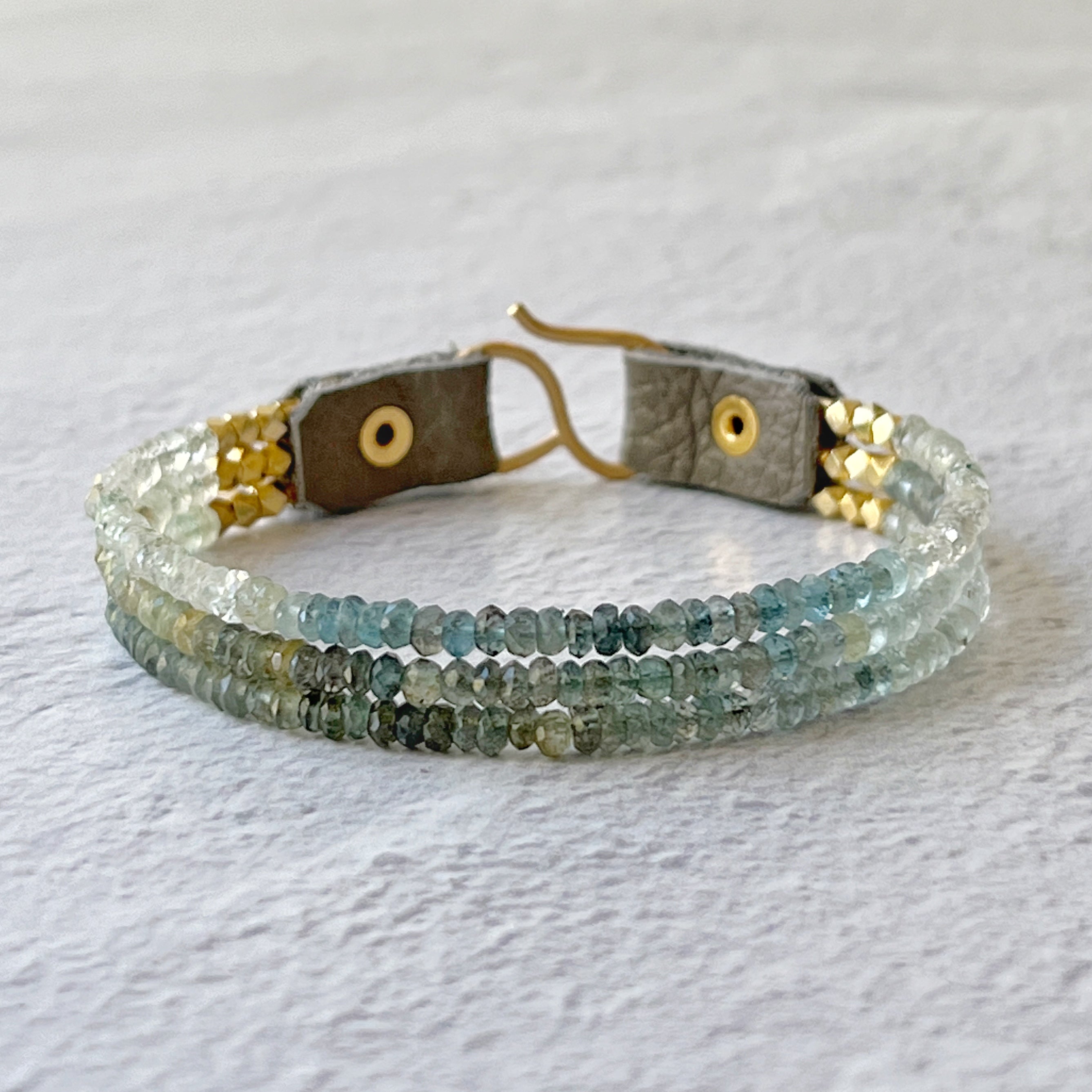 Napa Bracelet Moss Aquamarine