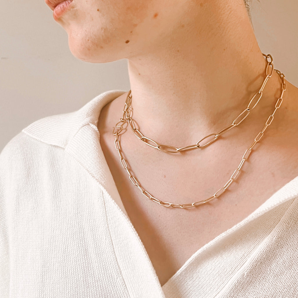 Paperclip Very Necklace — Alexia Viola Napa Valley