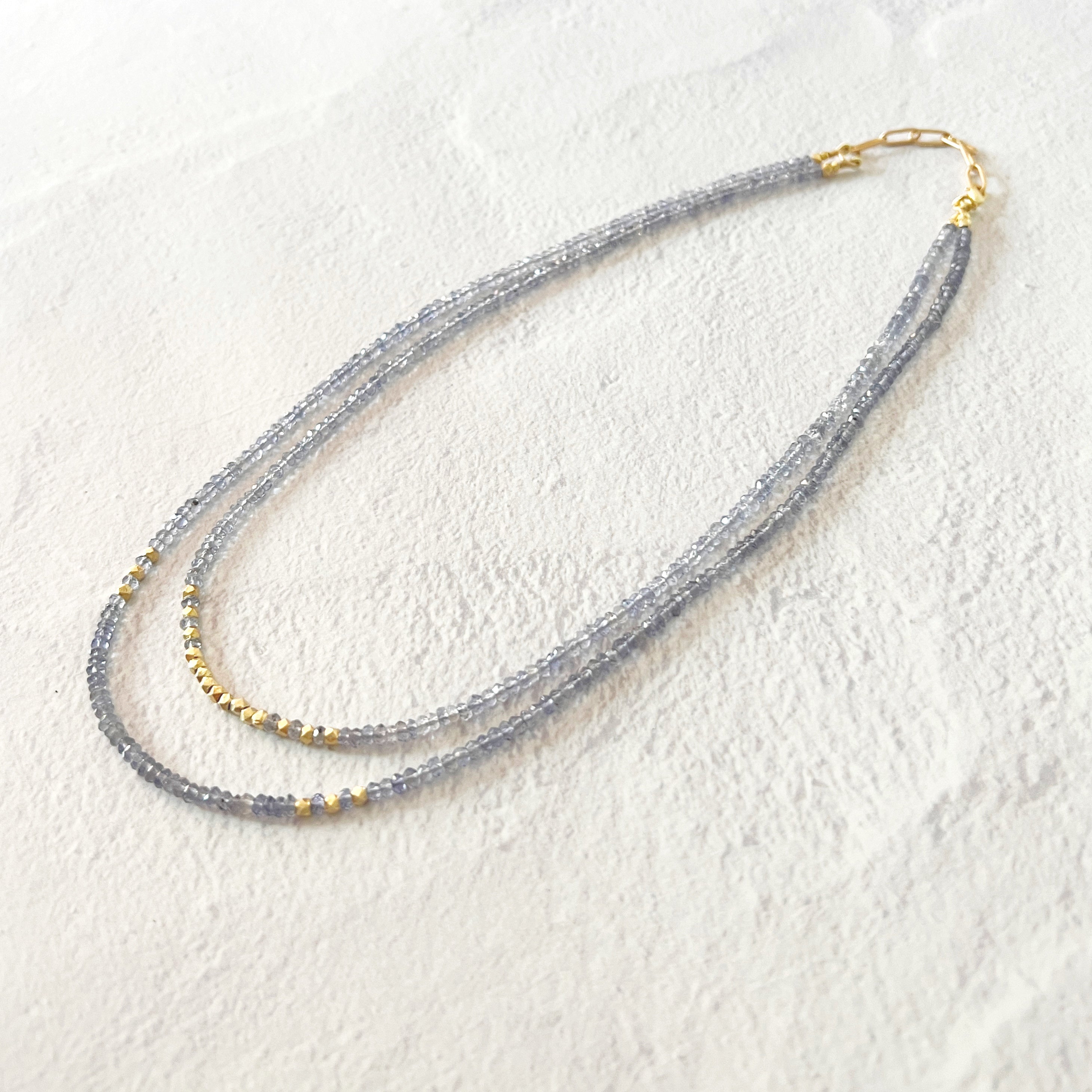 Kortum Layered Necklace Iolite