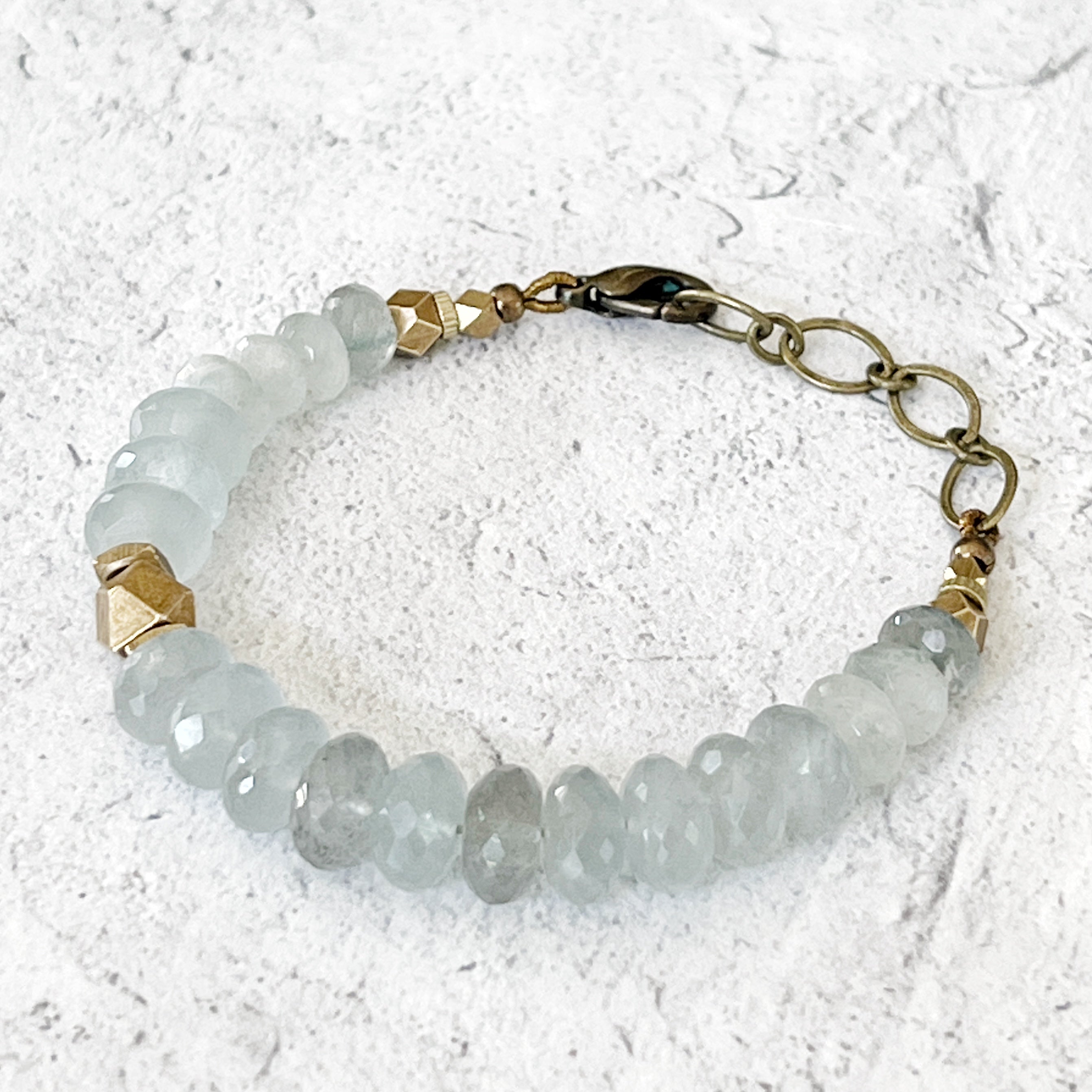 Bay Street Bracelet, Aquamarine