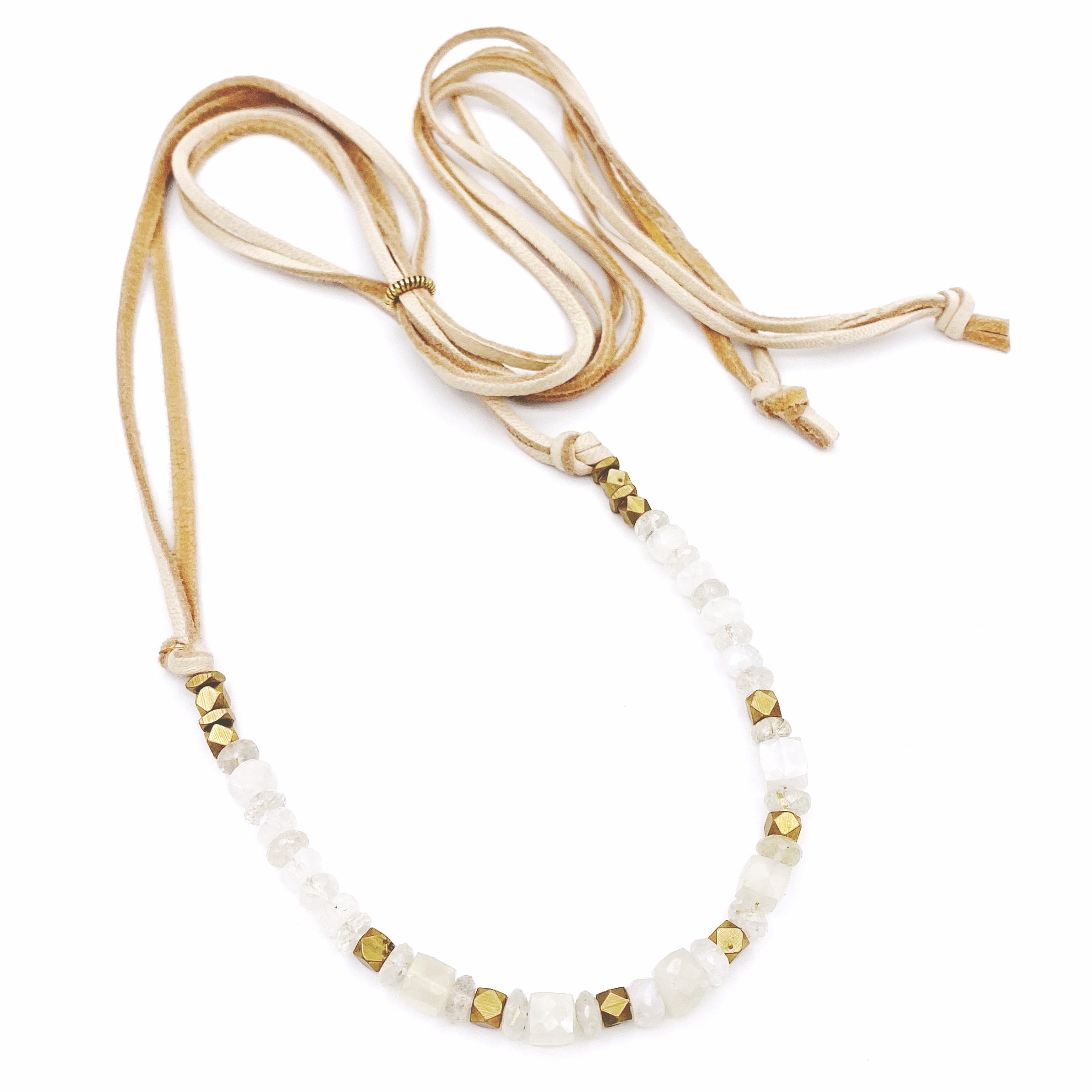 Bennett Necklace, Moonstone