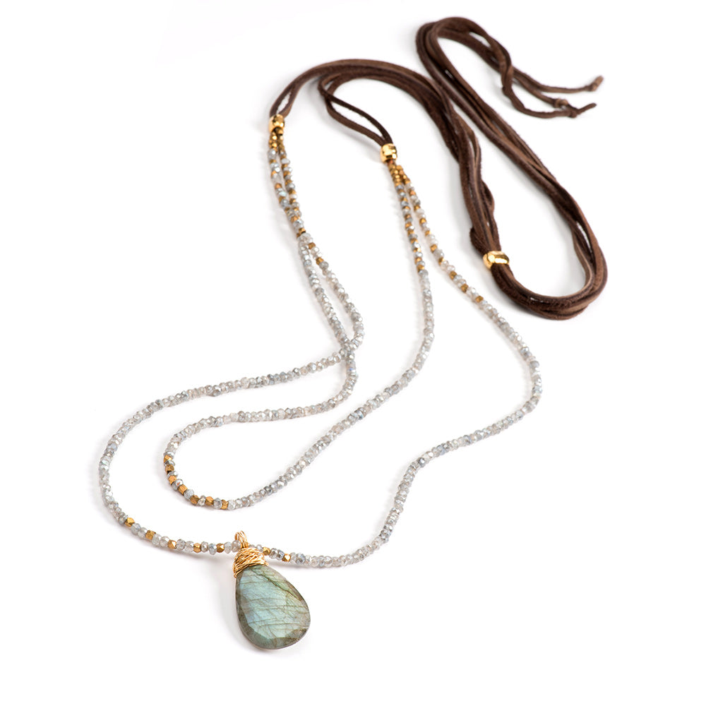 Avalon Necklace Labradorite